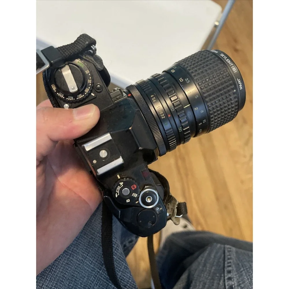 [Canon AV-1 Black 35mm SLR w/ 35-70mm f/4 Lens (17)